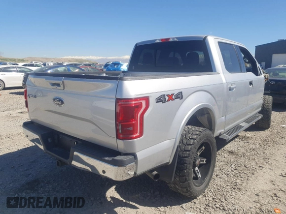 2015 Ford F-150 XLT with VIN 1FTEW1EP8FFB41422, listed as a Copart auction lot 50706865 with 191,013 mi miles and Salvage title. Bid and sale history available at DreamBid. Image 3.