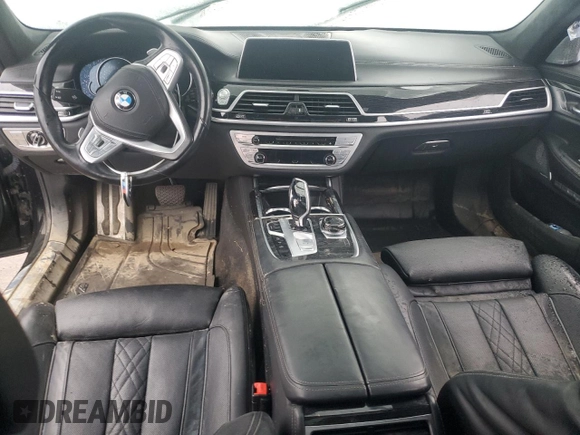 2017 BMW 7 Series ALPINA B7 xDrive with VIN WBA7F2C59HG421280, listed as a Copart auction lot 52609505 with 49,301 mi miles and Clean Title. Bid and sale history available at carsss.com. Image 8.