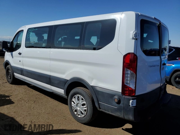 2019 Ford Transit Passenger XL with VIN 1FBZX2ZM1KKB11608, listed as a Copart auction lot 47479654 with 104,498 mi miles and Salvage Title. Bid and sale history available at carsss.com. Image 2.