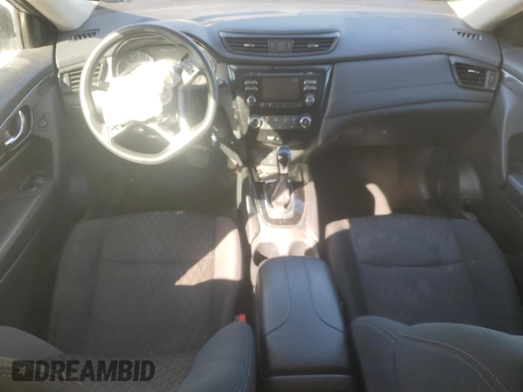 2017 Nissan Rogue S with VIN 5N1AT2MN2HC825475, listed as a Copart auction lot 50698375 with 92,083 mi miles and Salvage Title. Bid and sale history available at DreamBid. Image 8.