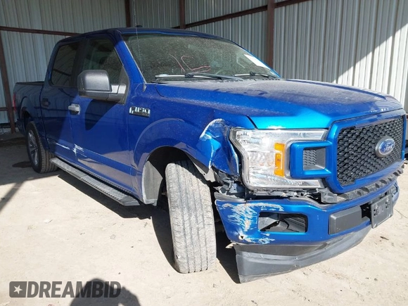 2018 Ford F-150 XL with VIN 1FTEW1CP5JKC79485, listed as a IAAI auction lot 41398127 with 81,912 mi miles. Bid and sale history available at carsss.com. Image 1.
