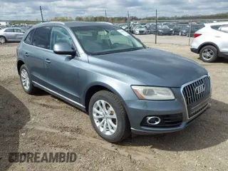 2013 Audi Q5 Premium Plus with VIN WA1LFAFP9DA009618, listed as a IAAI auction lot 42035855 with 144,953 mi miles. Bid and sale history available at carsss.com. Image 1.
