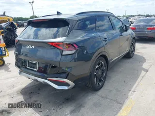 2024 Kia Sportage SX-Prestige with VIN 5XYK53DF6RG228361, listed as a IAAI auction lot 42102412 with 14,496 mi miles and . Bid and sale history available at DreamBid. Image 4.