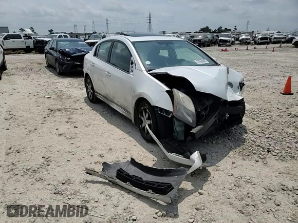 2012 Nissan Sentra SR with VIN 3N1AB6AP2CL775746, listed as a Copart auction lot 57650895 with 107,915 mi miles and Salvage title. Bid and sale history available at DreamBid. Image 13.