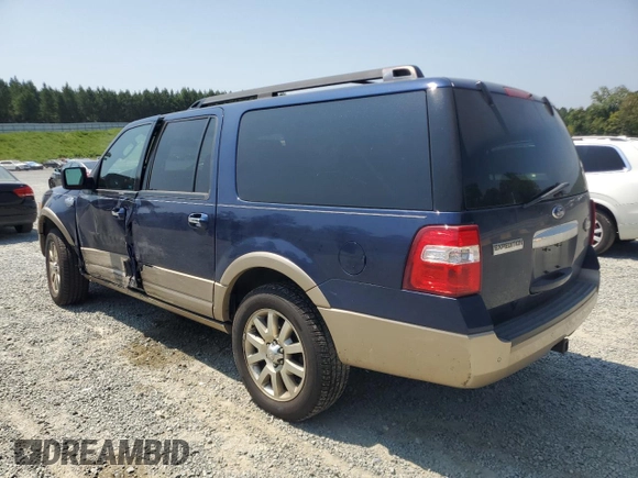 2011 Ford Expedition EL XLT with VIN 1FMJK1J58BEF34329, listed as a Copart auction lot 69399474 with 217,582 mi miles and Salvage Title. Bid and sale history available at carsss.com. Image 2.