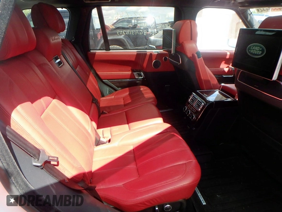 2016 Land Rover Range Rover z VIN SALGV3EF8GA318203, wystawiony jako Copart lot #37077963 z przebiegiem 60 125 mil mil oraz Czysty tytuł • Clean title. Historia ofert i sprzedaży dostępna na DreamBid. Obrazek 6.