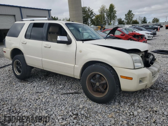 2007 Mercury Mountaineer Premier with VIN 4M2EU48857UJ06355, listed as a Copart auction lot 72150804 with 338,196 mi miles and Clean Title. Bid and sale history available at carsss.com. Image 4.