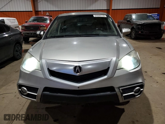 2010 Acura RDX with VIN 5J8TB1H29AA801770, listed as a Copart auction lot 84608774 with 247,332 mi miles and Salvage Title. Bid and sale history available at carsss.com. Image 5.