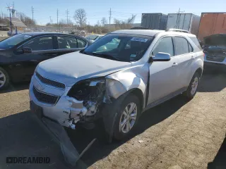 2015 Chevrolet Equinox LT with VIN 2GNALBEKXF1143057, listed as a Copart auction lot 46905075 with 112,614 mi miles and Salvage Title. Bid and sale history available at carsss.com. Image 1.