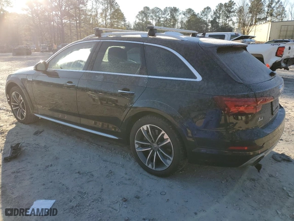 2018 Audi A4 allroad Premium Plus with VIN WA18NAF49JA051720, listed as a Copart auction lot 89076335 with 60,587 mi miles and Salvage Title. Bid and sale history available at carsss.com. Image 2.