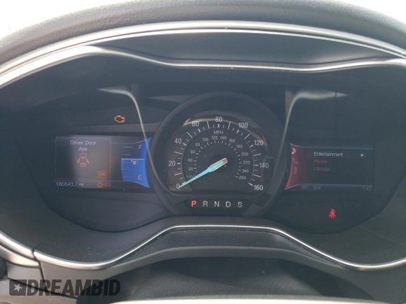 2013 Ford Fusion SE with VIN 3FA6P0HR3DR153587, listed as a Copart auction lot 53972665 with 180,543 mi miles and Clean Title. Bid and sale history available at carsss.com. Image 9.