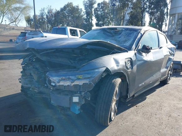 2023 Ford Mustang Mach-E Premium with VIN 3FMTK3R70PMA41546, listed as a IAAI auction lot 41968631 with 13,716 mi miles and . Bid and sale history available at DreamBid. Image 2.