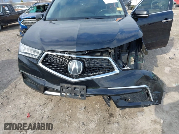 2017 Acura MDX w/Technology Pkg with VIN 5FRYD4H53HB032029, listed as a IAAI auction lot 41900361 with 184,224 mi miles. Bid and sale history available at carsss.com. Image 6.