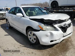 2007 Toyota Camry CE with VIN 4T1BE46K07U604964, listed as a Copart auction lot 50097195 with 258,073 mi miles and Salvage Title. Bid and sale history available at carsss.com. Image 4.