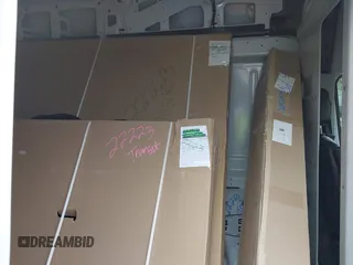 2023 Ford Transit Cargo with VIN 1FTBR1X8XPKA13479, listed as a IAAI auction lot 42608306 with 61,767 mi miles and . Bid and sale history available at DreamBid. Image 8.