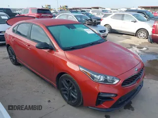 2021 Kia Forte GT-Line with VIN 3KPF34AD7ME341063, listed as a IAAI auction lot 42389280 with 74,703 mi miles and . Bid and sale history available at DreamBid. Image 1.