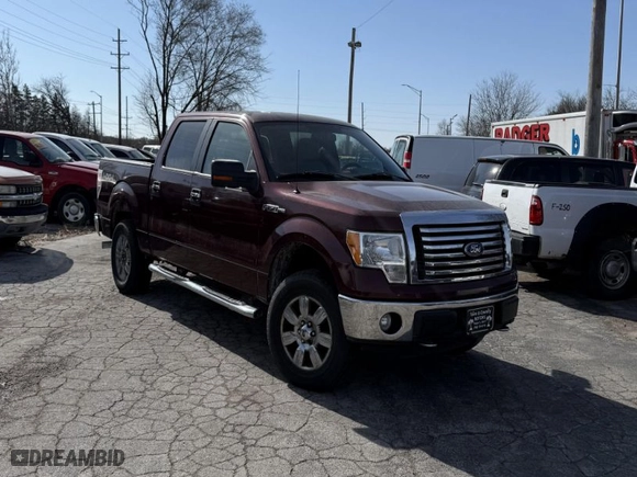 2010 Ford F-150 XL with VIN 1FTFW1EV9AFD76004, listed as a IAAI auction lot 41787213 with 159,344 mi miles. Bid and sale history available at carsss.com. Image 1.