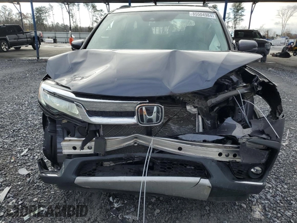 2020 Honda Pilot Touring 8-Passenger with VIN 5FNYF5H93LB001344, listed as a Copart auction lot 85504984 with 38,384 mi miles and Salvage Title. Bid and sale history available at DreamBid. Image 5.