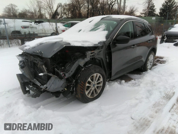 2022 Ford Escape SE with VIN 1FMCU9G61NUB97448, listed as a IAAI auction lot 41567257 with 50,485 mi miles. Bid and sale history available at carsss.com. Image 2.