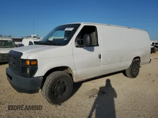 2013 Ford Econoline Cargo Commercial with VIN 1FTNS2EW5DDA61514, listed as a Copart auction lot 85203014 with 158,672 mi miles and Salvage Title. Bid and sale history available at carsss.com. Image 1.