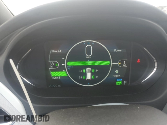 2020 Chevrolet Bolt EV Premier with VIN 1G1FZ6S03L4121787, listed as a Copart auction lot 53263015 with 25,227 mi miles and Clean title. Bid and sale history available at DreamBid. Image 9.