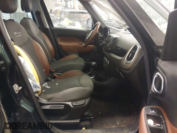 2014 FIAT 500L Trekking with VIN ZFBCFADHXEZ006962, listed as a IAAI auction lot 41249250 with 170,942 mi miles and . Bid and sale history available at DreamBid. Image 5.
