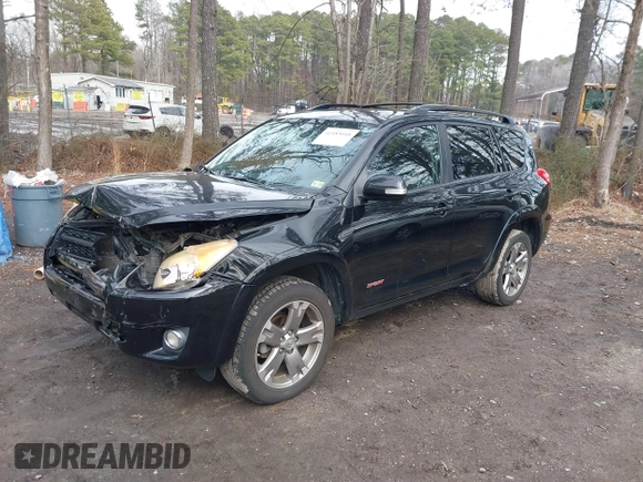 2011 Toyota RAV4 Sport with VIN JTMRF4DV5B5038686, listed as a IAAI auction lot 41485048 with 155,300 mi miles. Bid and sale history available at carsss.com. Image 2.