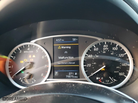 2019 Nissan Sentra S with VIN 3N1AB7AP0KY213951, listed as a Copart auction lot 42649865 with 79,875 mi miles and Salvage Title. Bid and sale history available at carsss.com. Image 9.