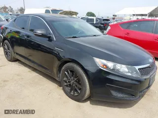 2011 Kia Optima LX with VIN KNAGM4A78B5117530, listed as a IAAI auction lot 42047302 with 171,168 mi miles. Bid and sale history available at carsss.com. Image 1.
