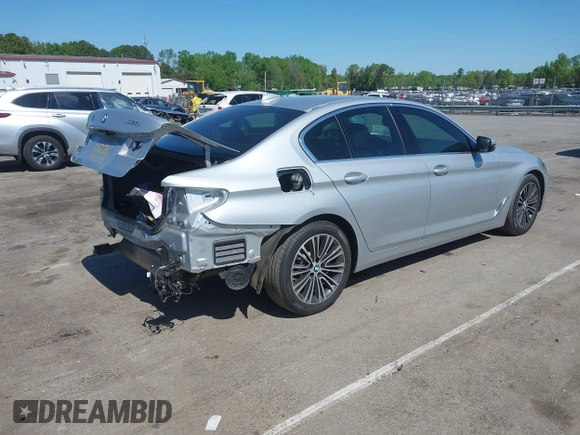 2019 BMW 5 Series 530i with VIN WBAJA5C5XKWW07106, listed as a IAAI auction lot 41977982 with 65,371 mi miles and . Bid and sale history available at carsss.com. Image 4.