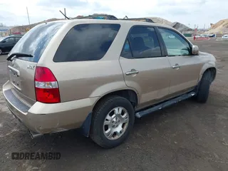 2001 Acura MDX with VIN 2HNYD18271H515636, listed as a IAAI auction lot 41914081 with 223,504 mi miles. Bid and sale history available at carsss.com. Image 4.