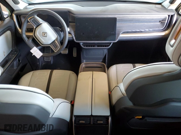 2022 Rivian R1T Adventure Package with VIN 7FCTGAAA8NN014044, listed as a Copart auction lot 49919865 with 0 mi miles and Salvage Title. Bid and sale history available at carsss.com. Image 8.