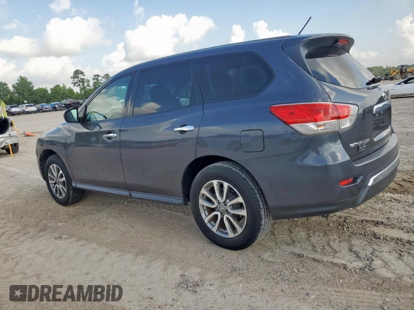 2013 Nissan Pathfinder S with VIN 5N1AR2MN1DC603471, listed as a Copart auction lot 61992725 with 126,343 mi miles and Clean title. Bid and sale history available at DreamBid. Image 2.