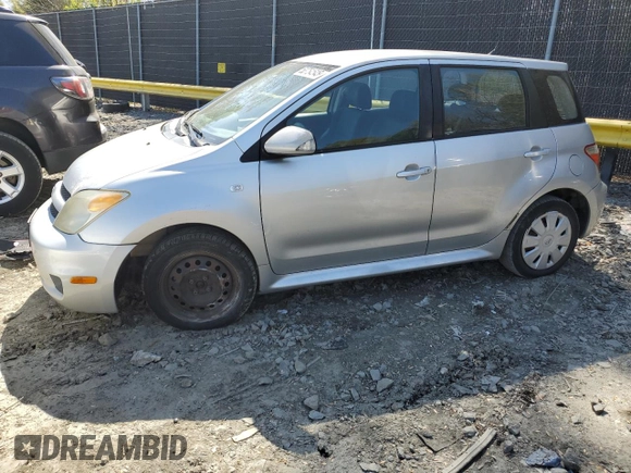 2006 Scion xA with VIN JTKKT624960164433, listed as a Copart auction lot 53754545 with 218,026 mi miles and Salvage Title. Bid and sale history available at carsss.com. Image 1.