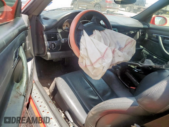 2000 Mercedes-Benz SLK 230 Kompressor with VIN WDBKK47F2YF156715, listed as a Copart auction lot 63873805 with 140,706 mi miles and Salvage title. Bid and sale history available at DreamBid. Image 8.