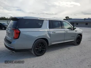2024 GMC Yukon XL Denali with VIN 1GKS2JKL4RR226295, listed as a Copart auction lot 76113274 with 6,676 mi miles and Salvage Title. Bid and sale history available at carsss.com. Image 3.