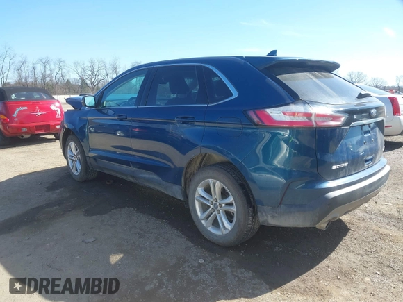 2020 Ford Edge SEL with VIN 2FMPK4J97LBA25067, listed as a IAAI auction lot 41824744 with 100,232 mi miles. Bid and sale history available at carsss.com. Image 3.