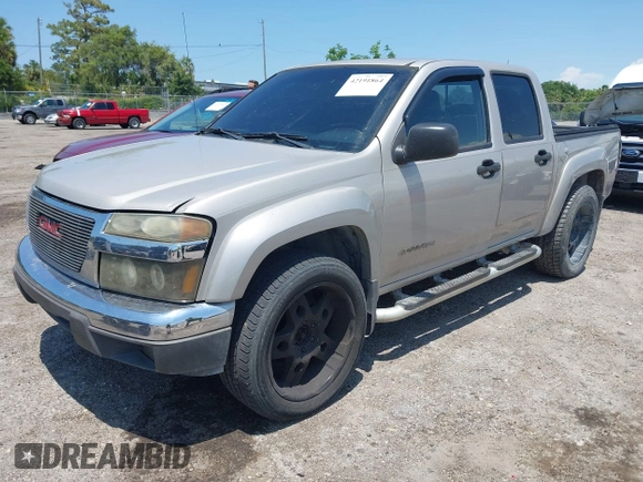 2005 GMC Canyon 1SF SLE Z71 z VIN 1GTDT136958143066, wystawiony jako IAAI lot #42191864 z przebiegiem 192 584 mil mil oraz . Historia ofert i sprzedaży dostępna na DreamBid. Obrazek 2.
