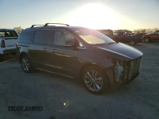 2018 Kia Sedona SX-L with VIN KNDME5C17J6389707, listed as a Copart auction lot 42446375 with 78,325 mi miles and Salvage Title. Bid and sale history available at carsss.com. Image 4.