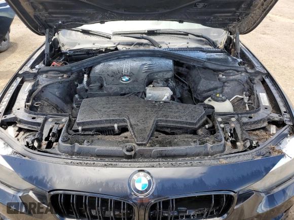 2015 BMW 3 Series 328i xDrive with VIN WBA3B5G52FNS14695, listed as a Copart auction lot 57450595 with 109,574 mi miles and Clean title. Bid and sale history available at DreamBid. Image 11.