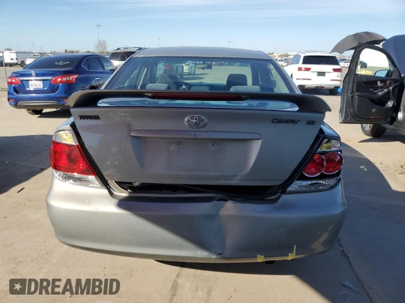 2006 Toyota Camry STD with VIN 4T1BE30K96U690437, listed as a Copart auction lot 46552095 with 233,757 mi miles and Salvage Title. Bid and sale history available at DreamBid. Image 6.