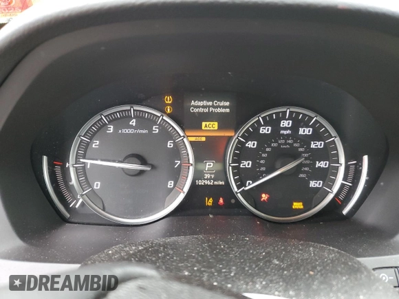 2017 Acura MDX Advance with VIN 5FRYD4H87HB029533, listed as a Copart auction lot 51931625 with 102,962 mi miles and Salvage title. Bid and sale history available at DreamBid. Image 9.