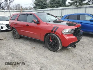 2015 Dodge Durango R/T with VIN 1C4SDJCT6FC851462, listed as a Copart auction lot 51469735 with Not Provided miles and Salvage Title. Bid and sale history available at carsss.com. Image 4.