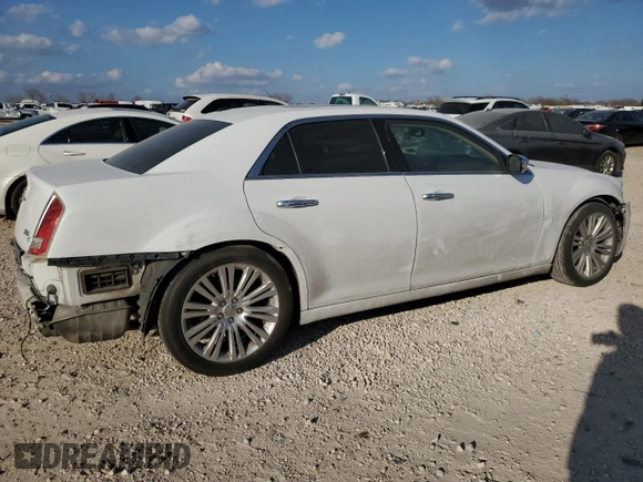 2014 Chrysler 300 with VIN 2C3CCAEG0EH166641, listed as a Copart auction lot 43961855 with 125,655 mi miles and Salvage Title. Bid and sale history available at carsss.com. Image 3.