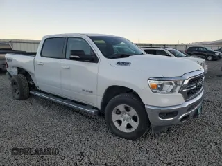 2022 Ram 1500 Big Horn z VIN 1C6SRFMT3NN453715, wystawiony jako Copart lot #85750684 z przebiegiem 17 104 mil mil oraz Szkoda całkowita • Salvage title. Historia ofert i sprzedaży dostępna na DreamBid. Obrazek 4.