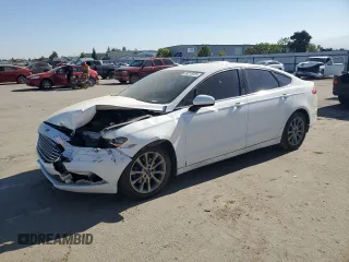 2017 Ford Fusion SE with VIN 3FA6P0HD2HR306101, listed as a Copart auction lot 59215005 with 131,778 mi miles and Salvage title. Bid and sale history available at DreamBid. Image 1.