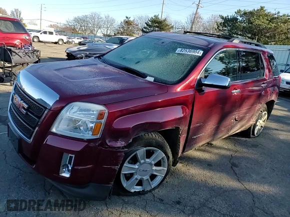 2012 GMC Terrain SLT-1 with VIN 2GKFLVEK2C6245312, listed as a Copart auction lot 82536904 with 89,578 mi miles and Salvage Title. Bid and sale history available at carsss.com. Image 12.