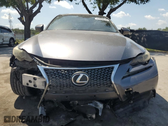 2014 Lexus IS 350 z VIN JTHBE1D26E5009418, wystawiony jako Copart lot #57936215 z przebiegiem 110 766 mil mil oraz Szkoda całkowita • Salvage title. Historia ofert i sprzedaży dostępna na DreamBid. Obrazek 5.