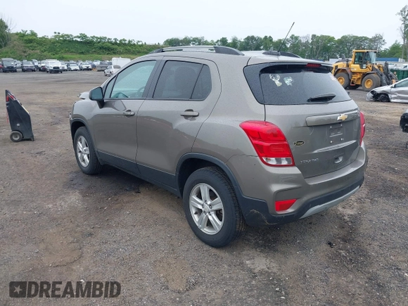2021 Chevrolet Trax LT с VIN KL7CJPSB6MB358552, выставлен на аукционе IAAI как лот 42367846 с пробегом 47 451 миль миль и . История ставок и продаж доступна на DreamBid. Изображение 3.