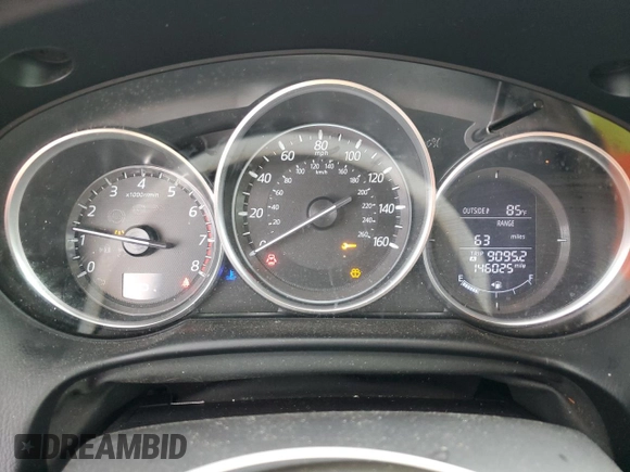 2016 Mazda CX-5 Grand Touring with VIN JM3KE2DYXG0784971, listed as a Copart auction lot 43865605 with 146,025 mi miles and Salvage Title. Bid and sale history available at carsss.com. Image 9.